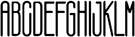 Harmony Regular otf (400) Font UPPERCASE