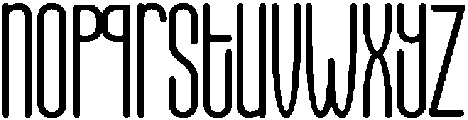 Harmony Regular otf (400) Font LOWERCASE