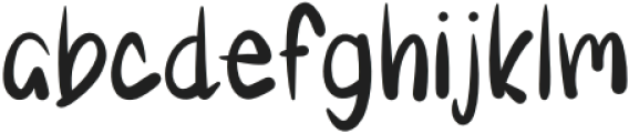 Harmony grace Regular otf (400) Font LOWERCASE