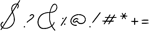 Harmony otf (400) Font OTHER CHARS