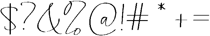Harmony otf (400) Font OTHER CHARS