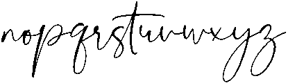Harmony otf (400) Font LOWERCASE