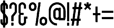 Harmony otf (400) Font OTHER CHARS