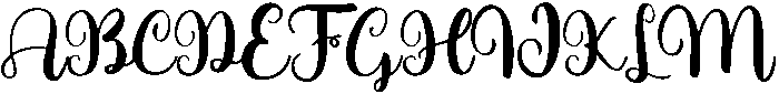 Harmony ttf (400) Font UPPERCASE