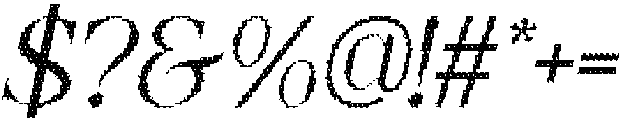 Harnold Disco Italic otf (400) Font OTHER CHARS