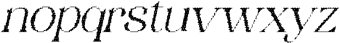 Harnold Disco Italic otf (400) Font LOWERCASE