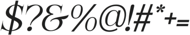 Harnold Italic otf (400) Font OTHER CHARS