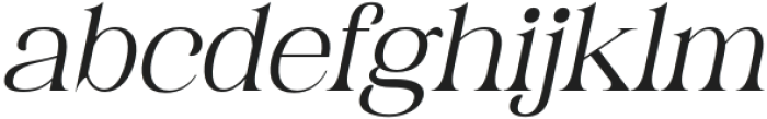 Harnold Italic otf (400) Font LOWERCASE