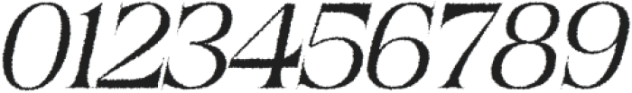 HarnoldRough-Italic otf (400) Font OTHER CHARS