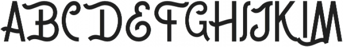 Harrison Monoline Sans Serif otf (400) Font UPPERCASE