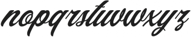 Harrison Script otf (400) Font LOWERCASE