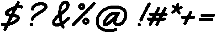 Harsh Regular otf (400) Font OTHER CHARS