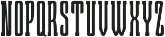 Harsoven Regular otf (400) Font UPPERCASE