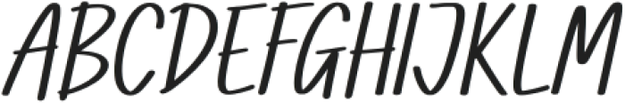 Hartsine Regular otf (400) Font UPPERCASE