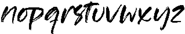 Haruki Stroke otf (400) Font LOWERCASE
