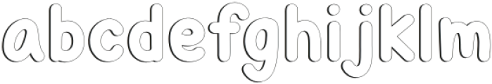 Harvest Time Regular otf (400) Font LOWERCASE