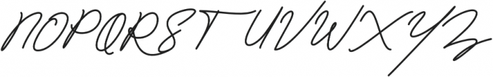 Harvey Dent Signature Script otf (400) Font UPPERCASE