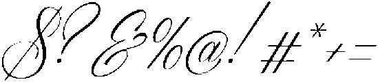 Harvintelis Italic otf (400) Font OTHER CHARS