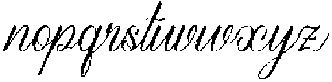Harvintelis otf (400) Font LOWERCASE