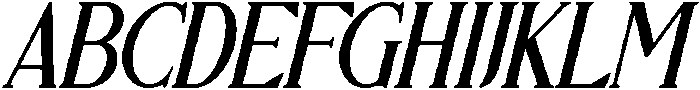 Haskovilla Italic otf (400) Font UPPERCASE