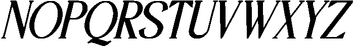 Haskovilla Italic otf (400) Font UPPERCASE