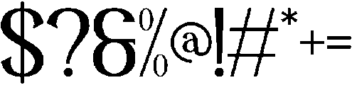 Haskovilla otf (400) Font OTHER CHARS