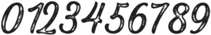 Hastington Texture otf (400) Font OTHER CHARS