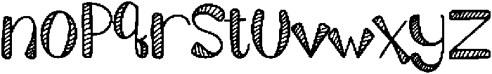 Hatch Berry otf (400) Font LOWERCASE