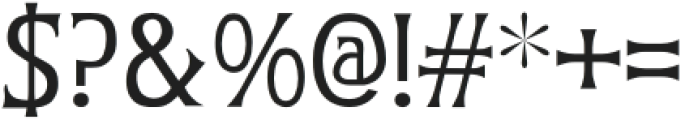 Hathor Regular otf (400) Font OTHER CHARS