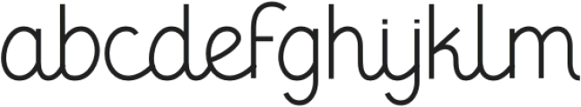 Hattaki Alt Regular otf (400) Font LOWERCASE