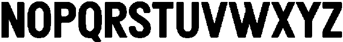 Haukteen Bush Regular otf (400) Font LOWERCASE