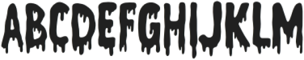 Haunted Dream Regular otf (400) Font UPPERCASE