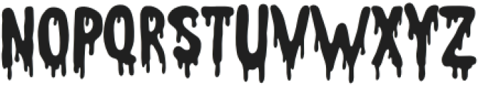 Haunted Dream Regular otf (400) Font UPPERCASE