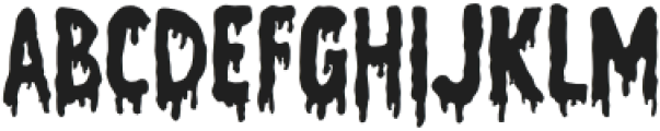 Haunted Dream Rough otf (400) Font UPPERCASE