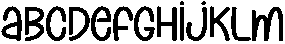 Haunted Drips Regular otf (400) Font UPPERCASE