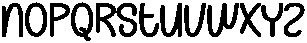 Haunted Drips Regular otf (400) Font UPPERCASE
