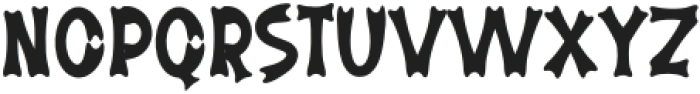Haunted Halloween Regular otf (400) Font UPPERCASE