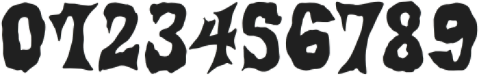 Haunted Letters Regular otf (400) Font OTHER CHARS