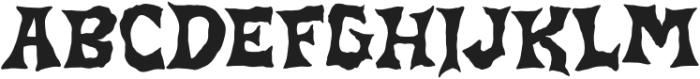 Haunted Letters Regular otf (400) FONT