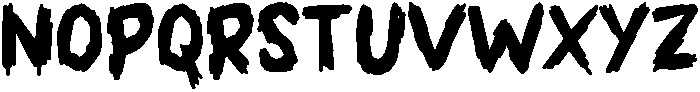 Haunted Mansion Regular otf (400) Font LOWERCASE