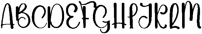 Haunted Regular otf (400) Font UPPERCASE
