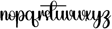 Haunted Regular otf (400) Font LOWERCASE