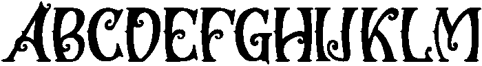Haunted-Regular otf (400) Font UPPERCASE