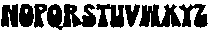 Haunted Season Regular otf (400) Font UPPERCASE