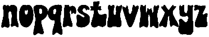 Haunted Season Regular otf (400) Font LOWERCASE