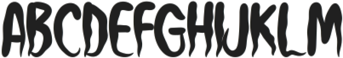 Haunting otf (400) Font UPPERCASE