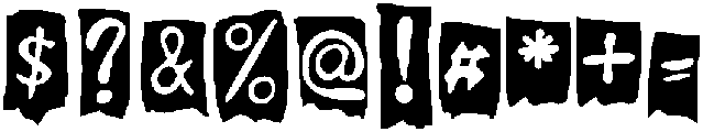 Hauntmark Regular otf (400) Font OTHER CHARS
