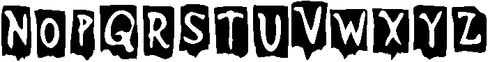 Hauntmark Regular otf (400) Font UPPERCASE