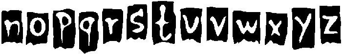 Hauntmark Regular otf (400) Font LOWERCASE