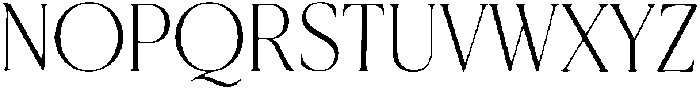 Haute Lettre Regular otf (400) Font UPPERCASE